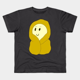 Guy in a Yellow Blanket Kids T-Shirt